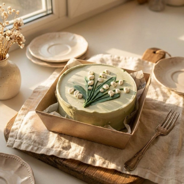 Бенто-торт Ландыши