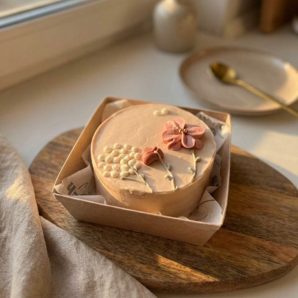 Бенто-торт Весенние цветы